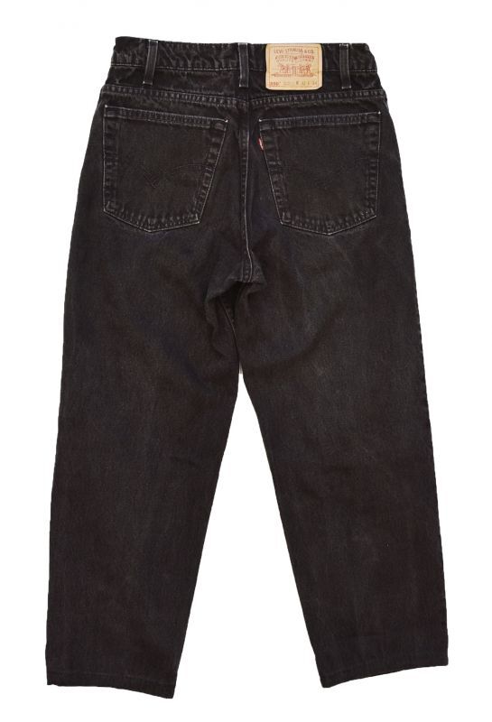 【ビンテージ】【USA製】【LEVI'S】【リーバイス550】黒 ブラックデニム【デニムパンツ】【W32】 千葉県八千代市勝田台の古着屋ノー