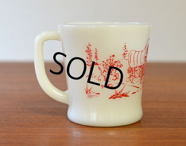 画像4: Fire King★【ファイヤーキング】★【Davy Crockett】デイビークロケット【アイボリー】【Dハンドル】【マグ】  (4)