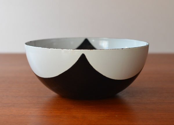 画像3: 【北欧】★【キャサリンホルム】 【白ｘ黒】★【ホーロー】★【エナメルボウル】★ 【14cm】 (3)