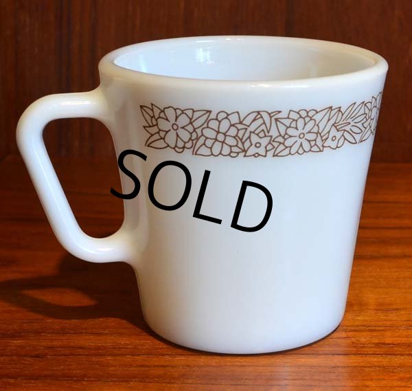 画像4: ビンテージ 【PYREX】【オールドパイレックス】 【ウッドランド】★【マグカップ】  (4)