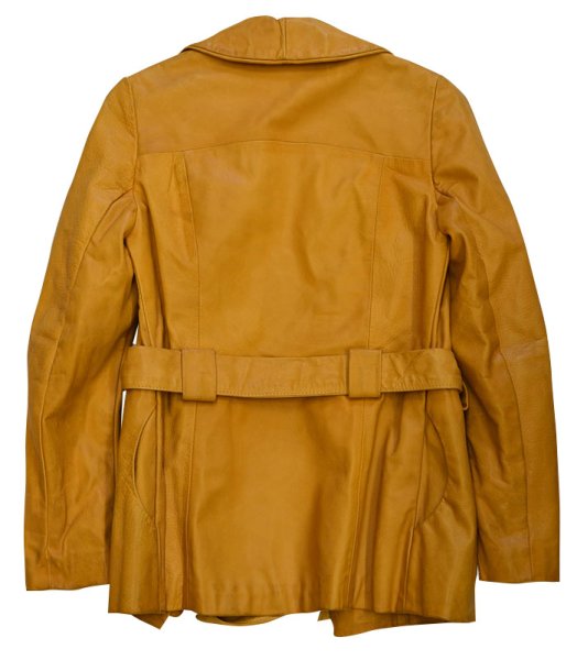 画像2: 【ビンテージ】サンタフェレザー【レザージャケット】レディース古着【US9】  (2)