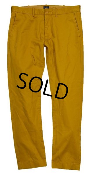 画像1: デッドストック【未使用品】【J-crew】Ｊクルー　コットンパンツ【スリムフィットパンツ】【33X30】  (1)