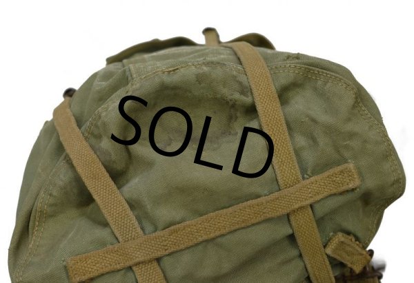画像6: 40's【ビンテージ】【米軍実物】【U.S.ARMY】【WW2】【ジャングルパック】 【ＯＤカラー】  (6)