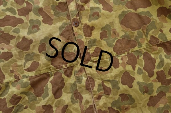 画像6: 40's【ビンテージ】【米軍実物】【USMC】【ダックハンターカモ】【ジャケット】  (6)