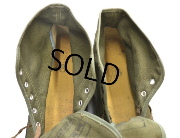 画像4: 40's【デッドストック】【米軍実物】【ビンテージ】usmc【U.S.NAVY】【トレーニングシューズ】 【スニーカー】【9 1/2】【27.5cm程度】  (4)