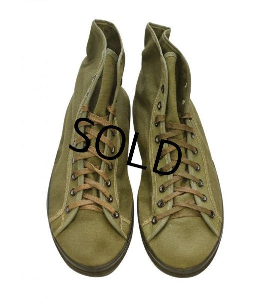 画像3: 40's【デッドストック】【米軍実物】【ビンテージ】usmc【U.S.NAVY】【トレーニングシューズ】 【スニーカー】【9 1/2】【27.5cm程度】  (3)
