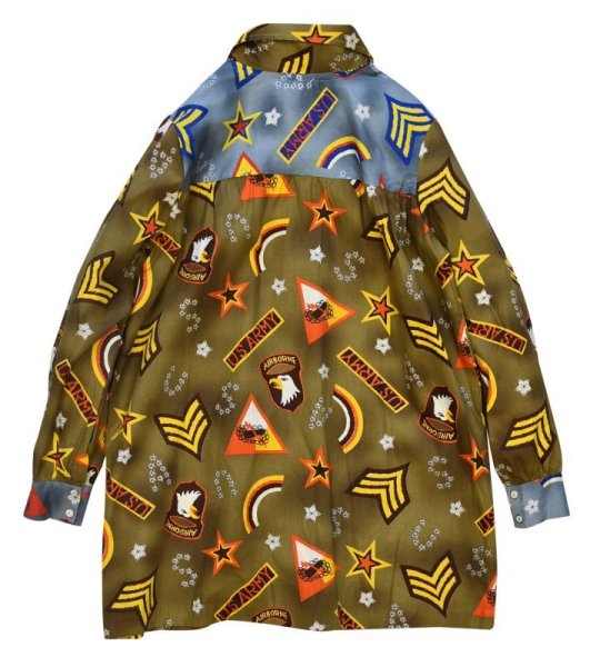 画像3: 70's ビンテージ【デッドストック】【ARMY】レディース【シャツジャケット】【レディース古着】【サイズM】  (3)