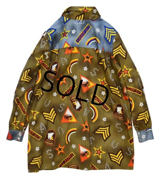 画像3: 70's ビンテージ【デッドストック】【ARMY】レディース【シャツジャケット】【レディース古着】【サイズＭ】  (3)