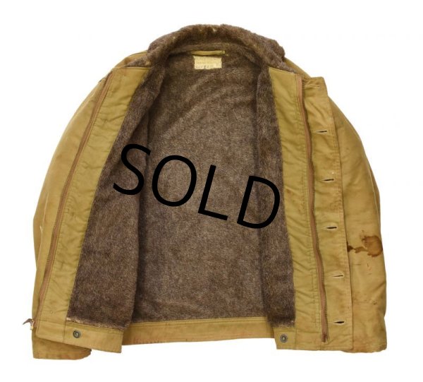 画像6: 40's【ビンテージ】【米軍実物】【U.S.NAVY】【N-1】【デッキジャケット】【サイズ４２】  (6)