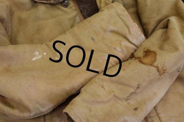 画像7: 40's【ビンテージ】【米軍実物】【U.S.NAVY】【N-1】【デッキジャケット】【サイズ４２】  (7)