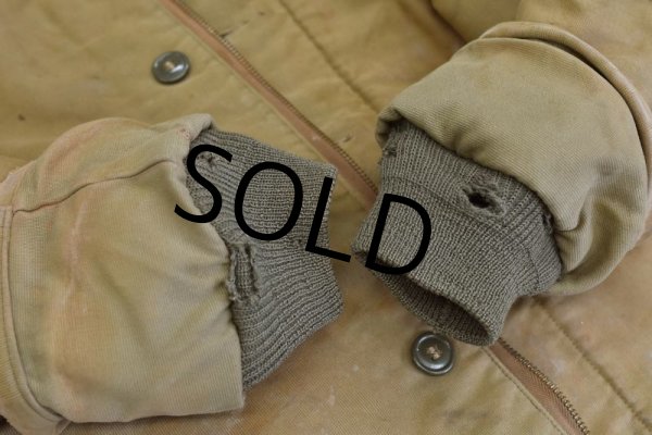 画像5: 40's【ビンテージ】【米軍実物】【U.S.NAVY】【N-1】【デッキジャケット】【サイズ４２】  (5)