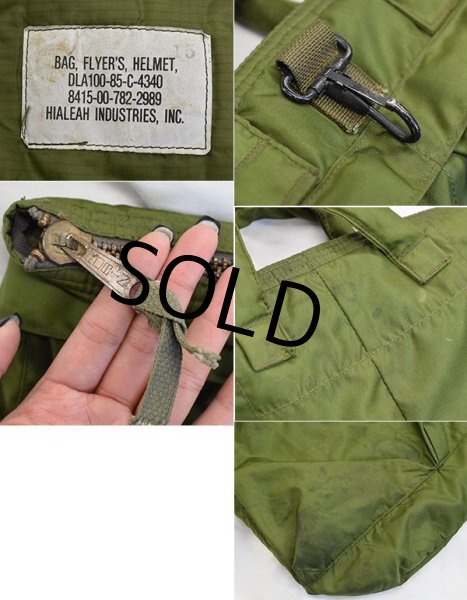 画像2:  80's【ビンテージ】【米軍実物】■【USAF】【ヘルメットバッグ】  (2)