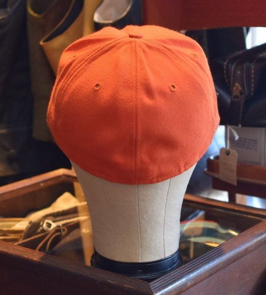 画像5: 80's 【ビンテージ】デッドストック【Delong】デロング【ＵＳＡ製】オレンジ【ベースボールキャップ】【7 1/4】  (5)