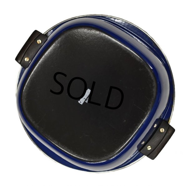 画像6: レア‼【北欧】【キャサリンホルム】【ブルー】スクエア【ダッチオーブン】ホーロー【両手鍋】【29cm】 (6)