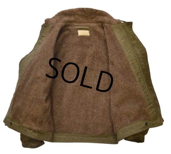 画像7: 50's【ビンテージ】【米軍実物】【U.S.NAVY】【N-1】【ステンシル入り】【デッキジャケット】【Ｎ１】【US40程度】  (7)