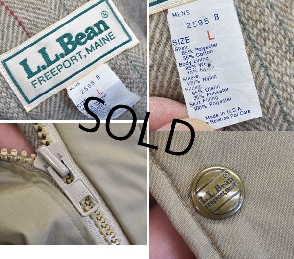 画像2: USA製【ビンテージ】【LLビーン】【L.L.bean】【裏地付き】【ロング丈】【マウンテンパーカー】【ジャケット】【サイズL】  (2)