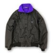 画像1: USA製【パタゴニア】patagonia 裏フリース【黒ｘ青】【シェルドシンチラジャケット 】【サイズＭ】  (1)