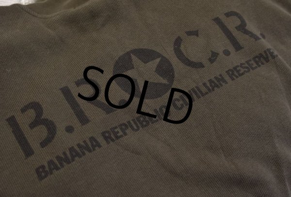 画像3: 【バナナリパブリック】【BANANA REPUBRIC】 【ジップアップ】バックプリント【コットンスウェット】【コットンセーター】【サイズS】  (3)