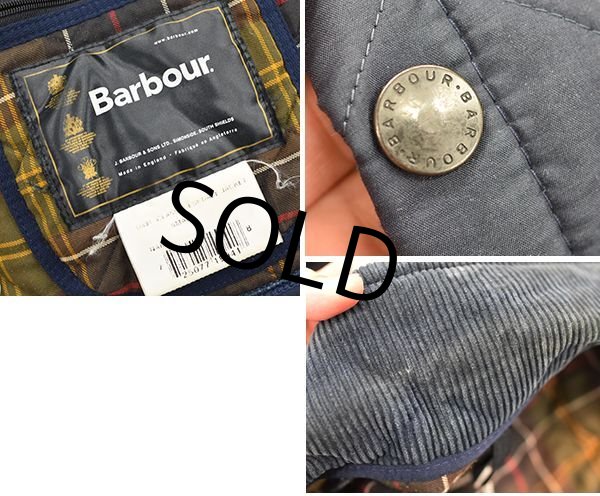 画像2: 【バブアー】【イングランド製】 【キルティングジャケット】【Barbour】【サイズＳ】  (2)