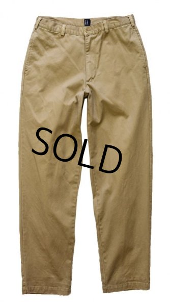 画像1: 【ビンテージ】【オールドギャップ】【GAP】【ベージュ】【コットンパンツ】【33×34】  (1)