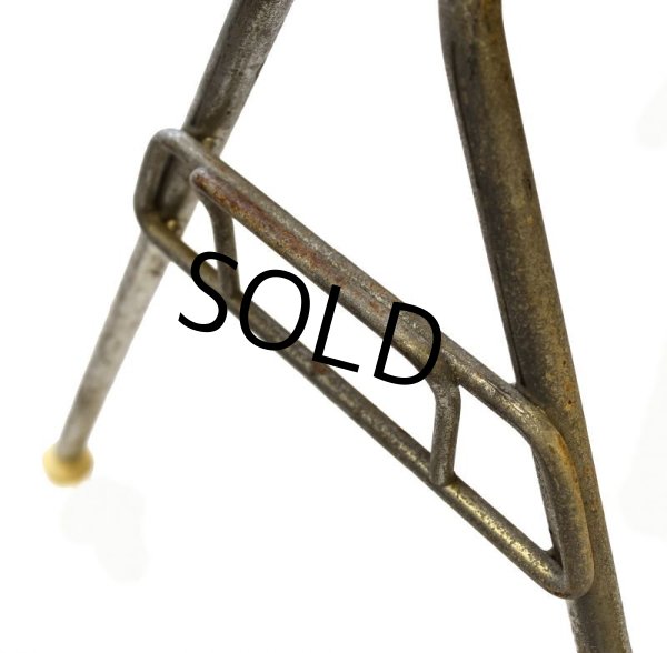 画像4: 【アンティーク】ビンテージ【イームズ】【ハーマンミラー】スタッキングベース【ナウガレザー】【サイドシェルチェア】【オレンジ】   (4)