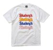 画像1: 【デッドストック】【90's】【ビンテージ】Shakey's【シェーキーズ】【白】【Ｔシャツ】【サイズＬ】  (1)