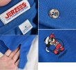 画像2: 【ビンテージ】USA製【JERZEES】【青】【ミッキーマウス】半袖ポロシャツ【サイズＳ】  (2)