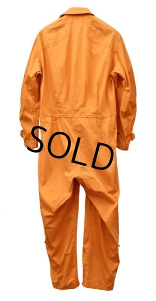 画像5: 60's【ビンテージ】【米軍実物】【UASF】【K-2B】【MIL-S-6265D】【フライトスーツ】オレンジ【オールインワン】【つなぎ】【LARGE-SHORT】  (5)