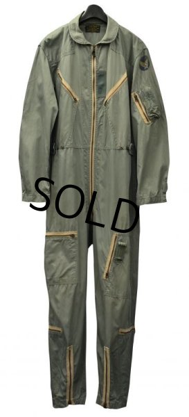 画像2: 50's【ビンテージ】【米軍実物】【UASF】【K-2B】【MIL-S-6265B】初期型【フライトスーツ】【オールインワン】【つなぎ】【LARGE-LONG】  (2)