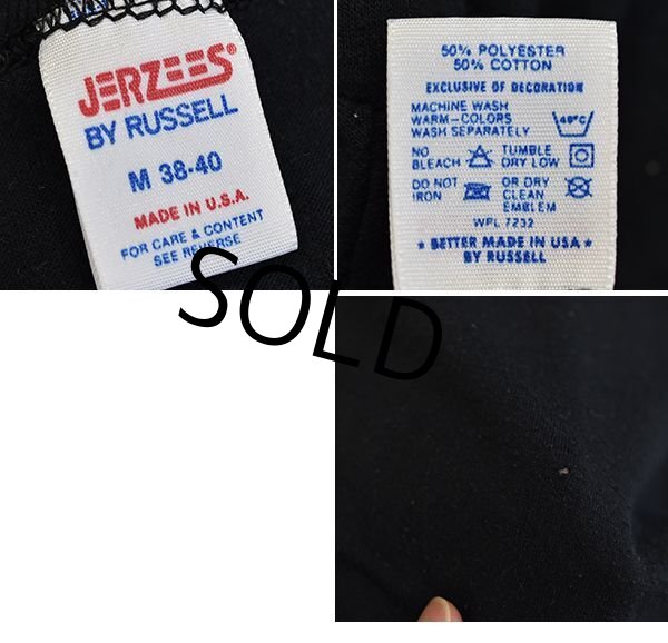 画像2: 80's【USA製】【ビンテージ】【黒【VIETNAM VETS】【モーターサイクル】【Tシャツ】【サイズM】  (2)