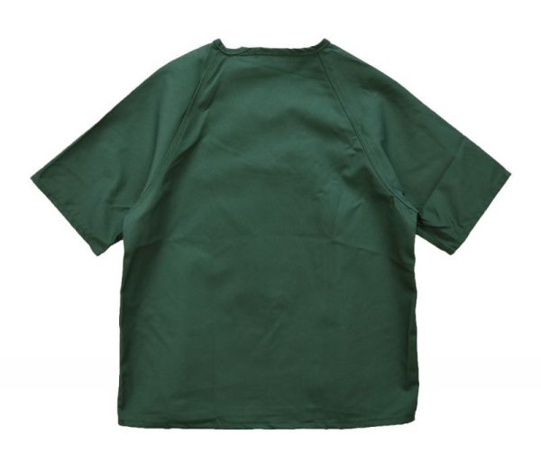 画像3: 【デッドストック】USA製【緑】【メディカルユニフォーム】【ワークシャツ】ナースシャツ【半袖シャツ】【サイズM】   (3)