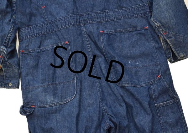 画像6: 60's★【ビンテージ】★【ブルーベル】デニム【つなぎ】【オールインワン】【44R】  (6)