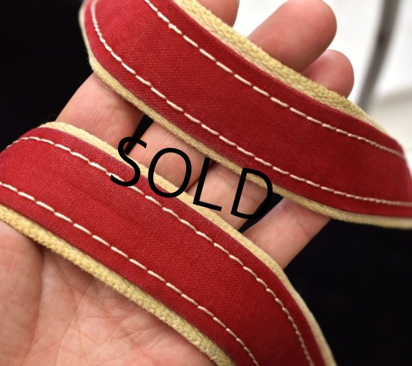 画像4: 80's ビンテージ【USA製】LLビーン【L.L.bean】デラックストートバッグ 紺×赤×白/  (4)