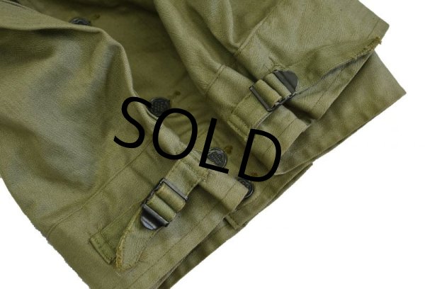 画像5: 【デッドストック】40's【ビンテージ】【米軍実物】U.S.ARMY【M-42】M41 M42 HBTジャケット【38R】  (5)