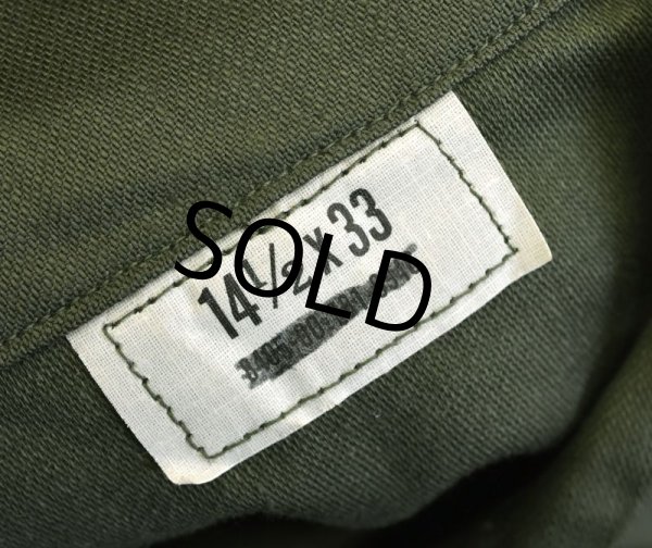 画像3: ほぼ未使用!!【70's】【米軍実物】【ビンテージ】【USMC】【OG107】【ユーティリティシャツ】【14 1/2-33】  (3)