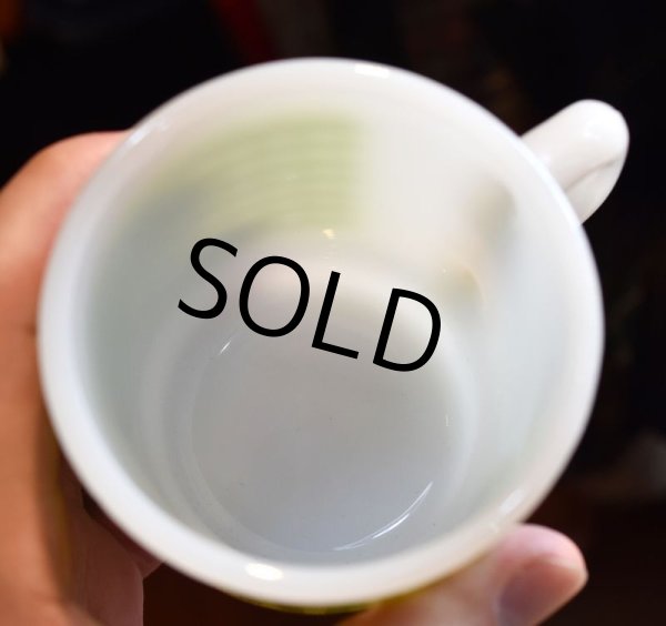 画像5: 【Fire King】【ファイヤーキング】【緑】【タータンチェック】【スタッキング】【マグカップ】  (5)