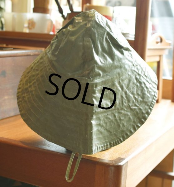 画像8: 40's【ビンテージ】U.S.NAVY【レインハット】サイズ71/4【58cm程度】  (8)