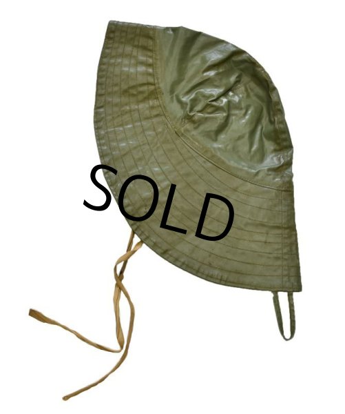 画像4: 40's【ビンテージ】U.S.NAVY【レインハット】サイズ71/4【58cm程度】  (4)