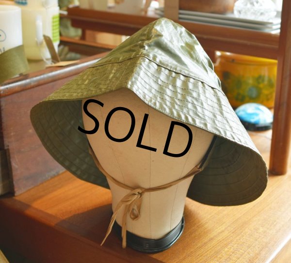 画像6: 40's【ビンテージ】U.S.NAVY【レインハット】サイズ71/4【58cm程度】  (6)