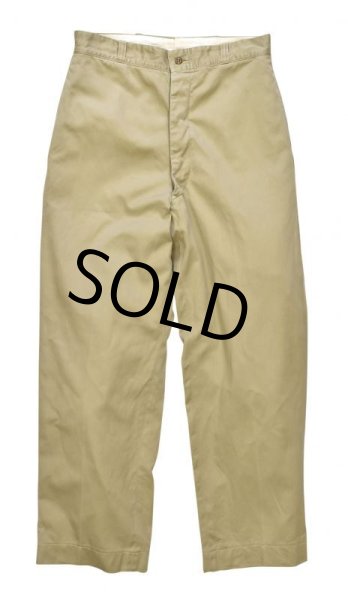 画像5: 【50's】【ビンテージ】U.S.ARMY【米軍実物】【45カーキ】【チノパンツ】【チノパン】【W36】  (5)