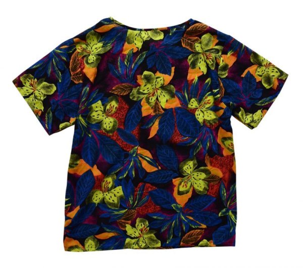 画像3: 【CRISTIN STEVENS】【ポケット付き】【花柄】【カットソー】【レディース古着】【サイズM】  (3)