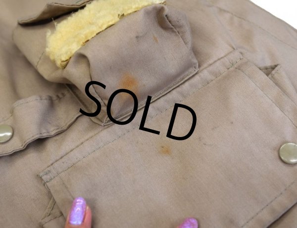 画像8: 70's【ビンテージ】【LLビーン】【筆記体】【L.L.bean 】【ベージュ】【フィッシングベスト】【サイズL】  (8)