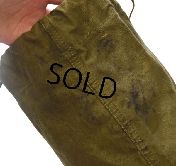 画像7: 60's【ビンテージ】【U.S.ARMY】【US304】【巾着バッグ】 【コットンバッグ】【ポーチ】  (7)