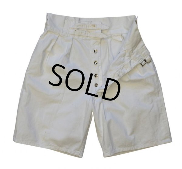 画像6: 【ビンテージ】ブリティッシュアーミー【白】【ショーツ】【イギリス軍】【ショートパンツ】【サイズＷ36】  (6)