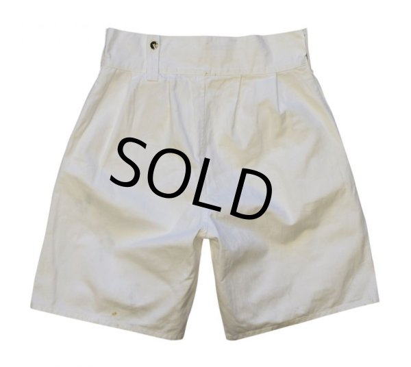 画像4: 【ビンテージ】ブリティッシュアーミー【白】【ショーツ】【イギリス軍】【ショートパンツ】【サイズＷ36】  (4)