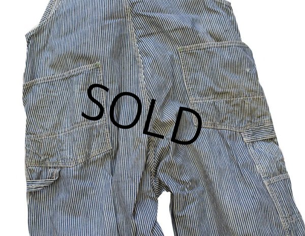 画像7: 60's【ビンテージ】【オシュコシュ】ヒッコリーストライプ【オーバーオール】  (7)