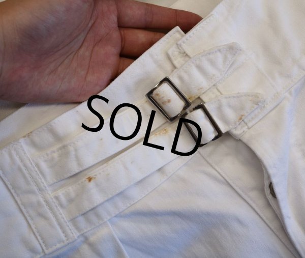 画像5: 【ビンテージ】ブリティッシュアーミー【白】【ショーツ】【イギリス軍】【ショートパンツ】【サイズＷ36】  (5)