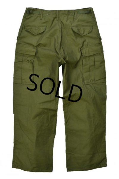 画像3: 【60's】【デッドストック】初期型　アルミジッパー【米軍実物】【ビンテージ】 【U.S.ARMY】初期型【M-65】【フィールドパンツ】カーゴパンツ【Ｍ-R】  (3)
