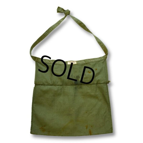 画像3: 40's【ビンテージ】【米軍】【red cross】 エプロンバッグ★巾着 【HBT】【レッドクロス】  (3)