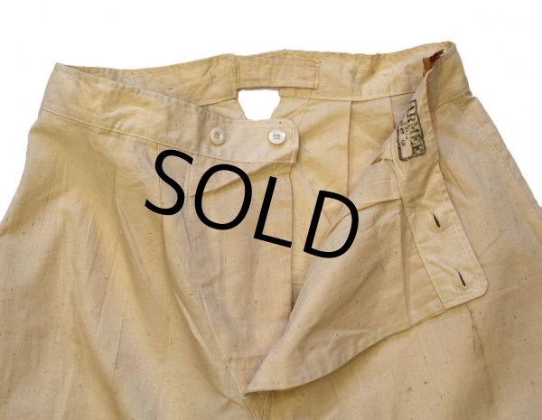 画像4: 50's【デッドストック】【フレンチアーミー】【フランス軍】【スリーピングショーツ】【W31.5程度】  (4)